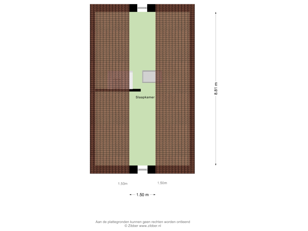 Bekijk plattegrond van Tweede Verdieping van Burgemeester van Gilshof 6