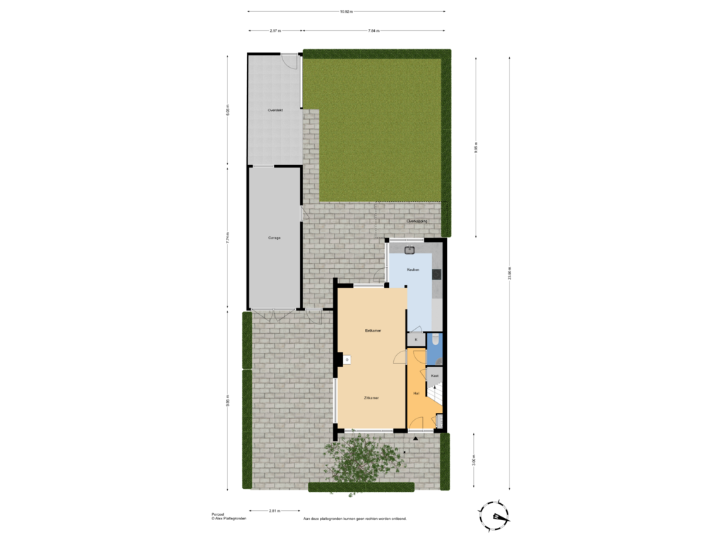 Bekijk plattegrond van Perceel van Meermanstraat 132