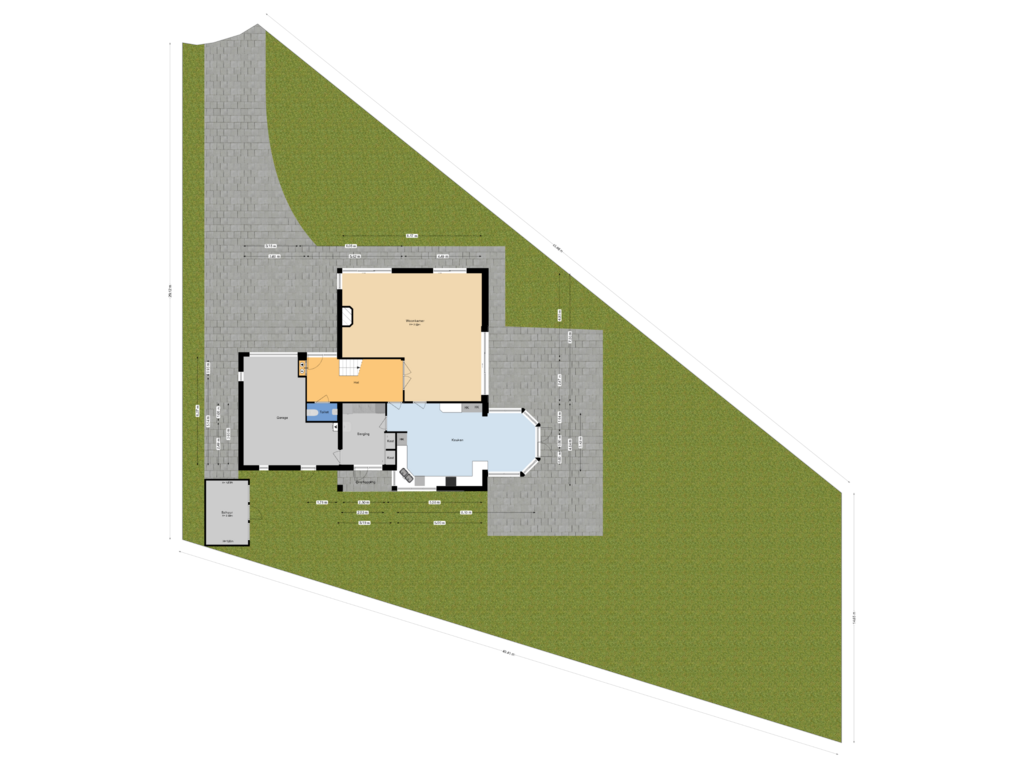 Bekijk plattegrond van Situatie van Steenoven 8