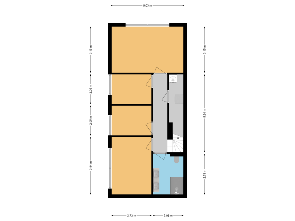 Bekijk plattegrond van Souterrain Family van Helling bwnr 2.5 tm 2.10