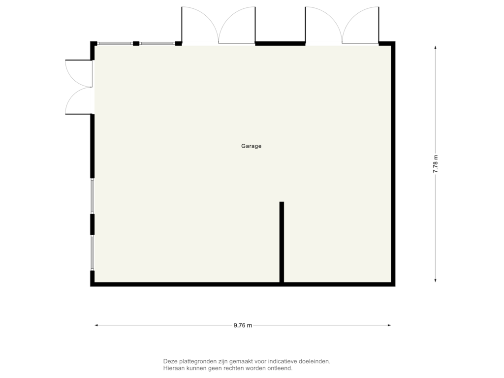 Bekijk plattegrond van Floor 1 van Onnaweg 5