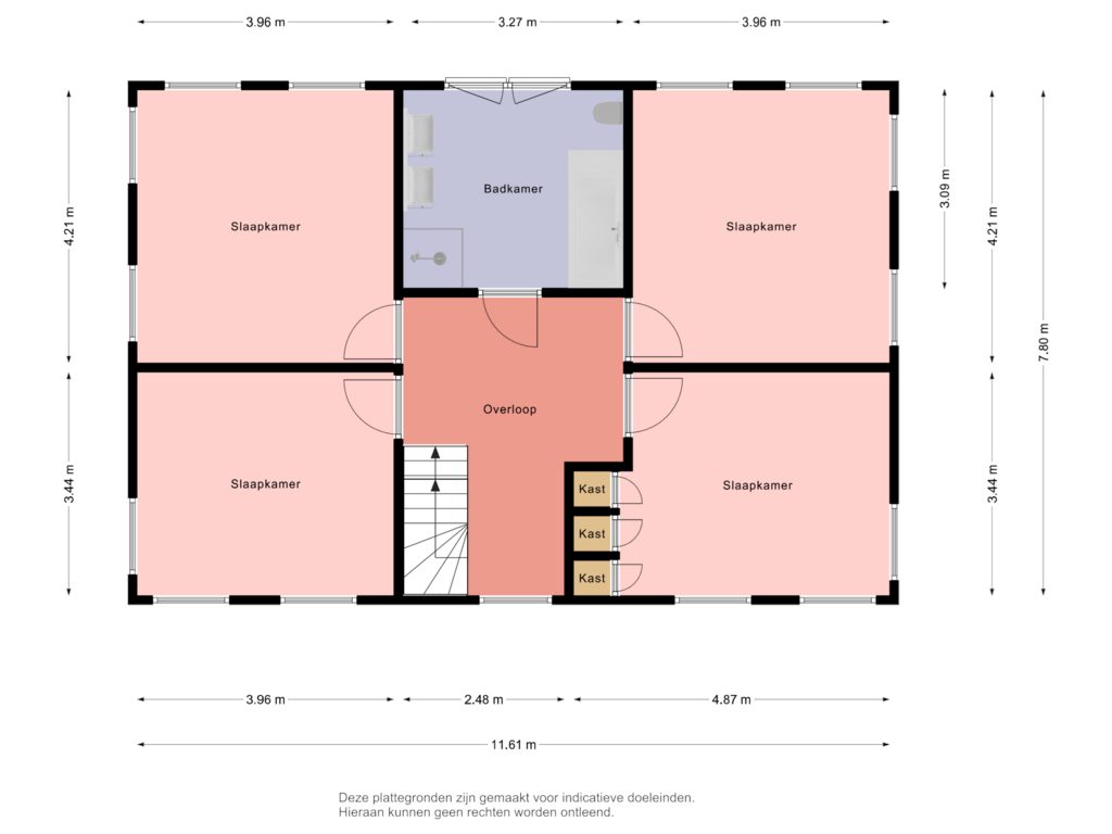 Bekijk plattegrond van Floor 2 van Onnaweg 5