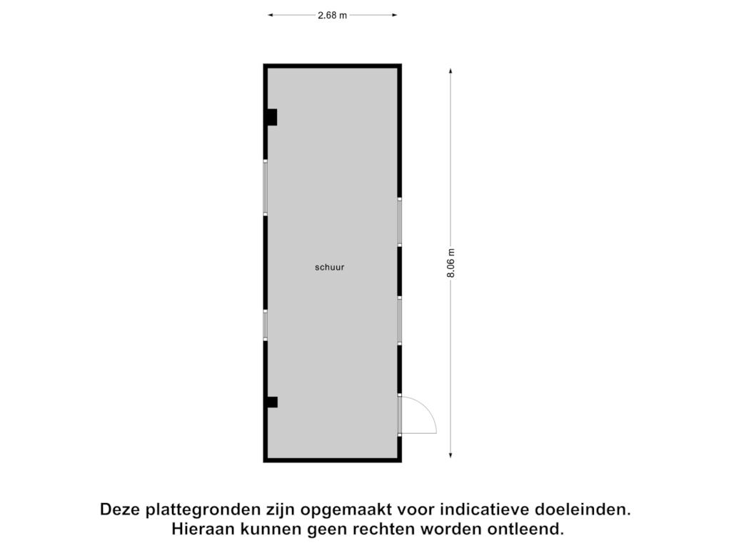 Bekijk plattegrond van Schuur van Lewestraat 31