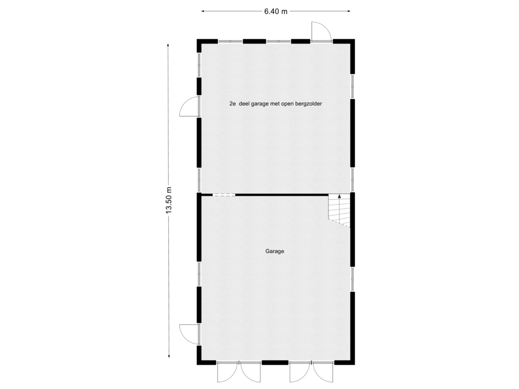 Bekijk plattegrond van Garage van Willem van Gentsvaart 40