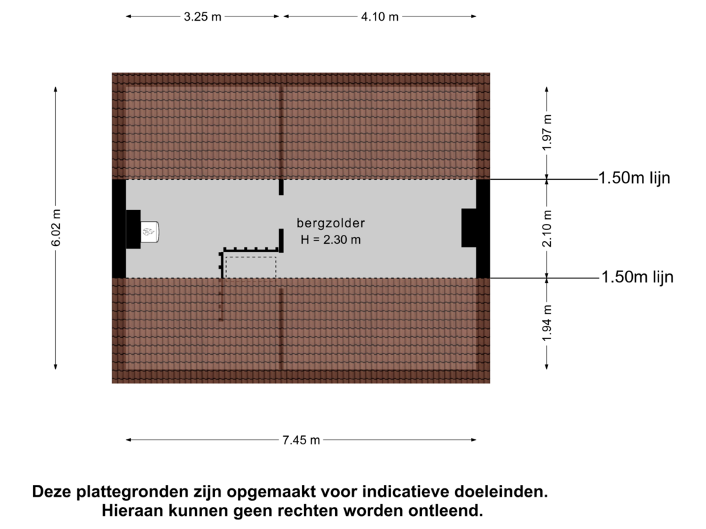 Bekijk plattegrond van 2e  verdieping van Kraaiendijk 14