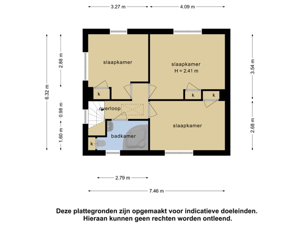 1e verdieping