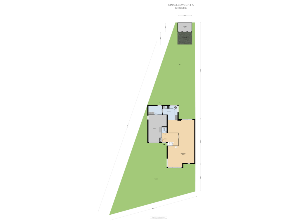 Bekijk plattegrond van Situatie van Ginkelseweg 4-A