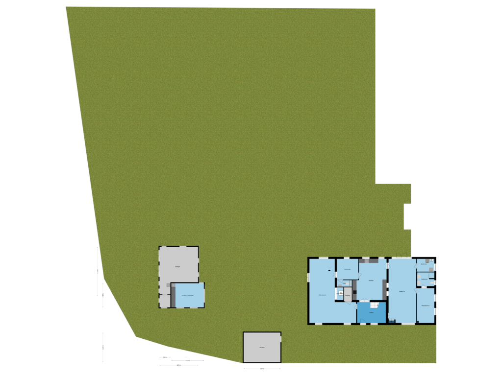 Bekijk plattegrond van Situatie van Vloeieind 12