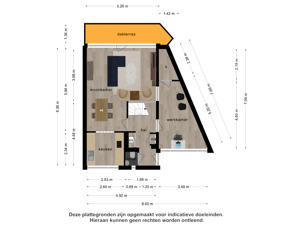 Bekijk plattegrond van Begane grond van Blikkenburg 39