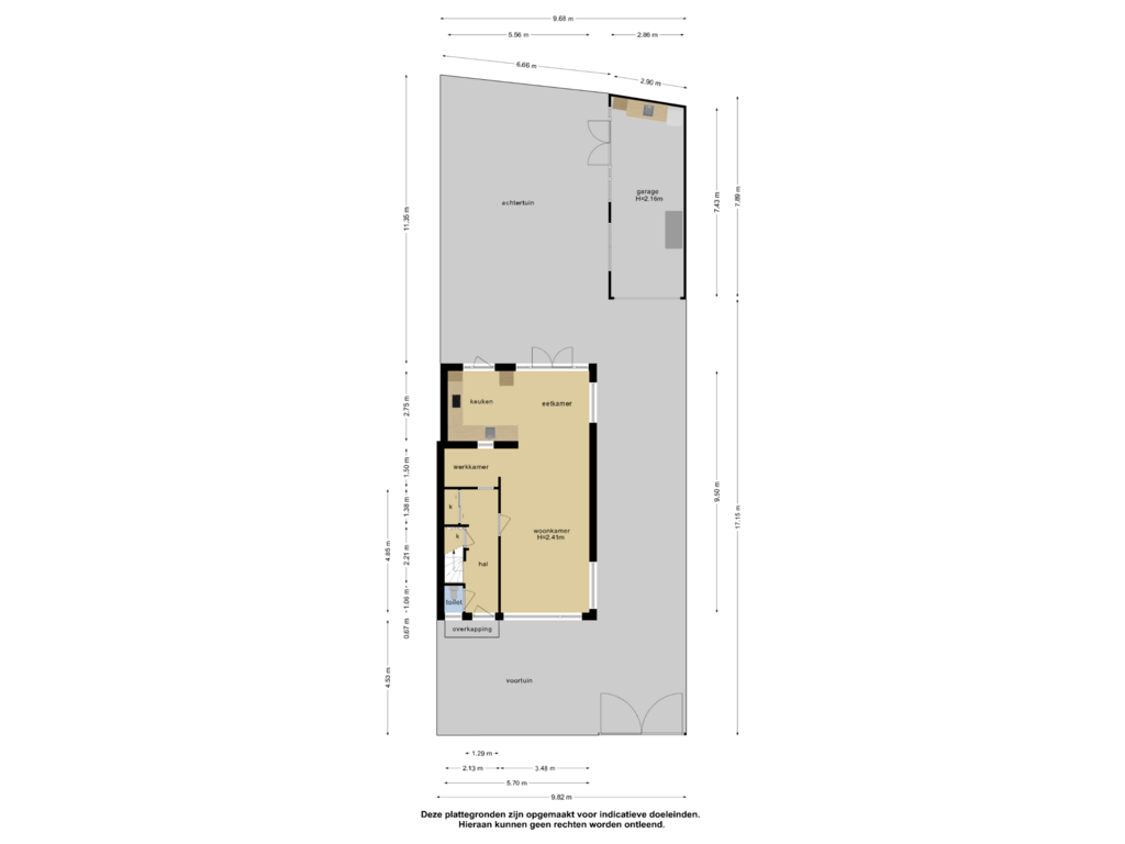 Bekijk plattegrond van Begane grond van Van Cranenburchlaan 2