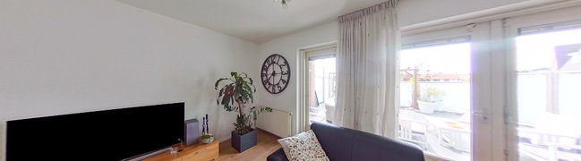 View 360° photo of Woonkamer of Vlasstraat 1-A