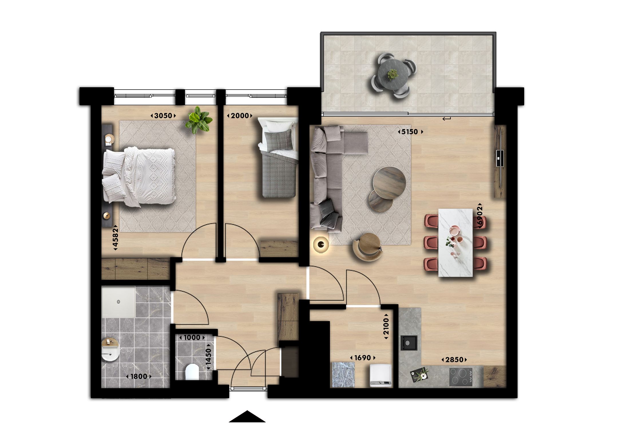 Foto 3 van Plaza Residences (Bouwnr. 53)