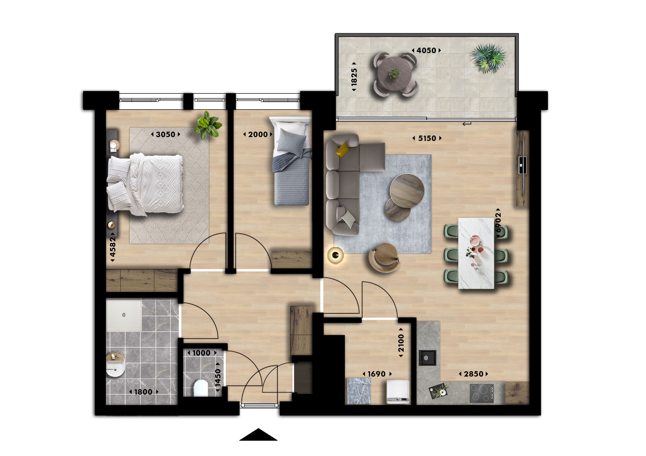 Foto 3 van Plaza Residences (Bouwnr. 67)