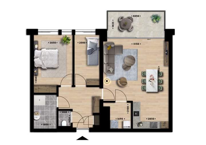 Foto 3 van Plaza Residences (Bouwnr. 67)