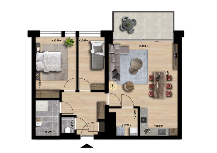 Foto 3 van Plaza Residences (Bouwnr. 25)