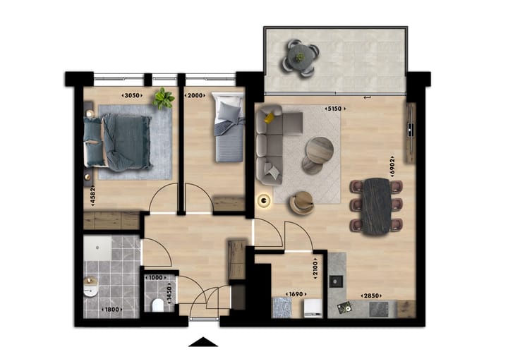 Foto 3 van Plaza Residences (Bouwnr. 27)