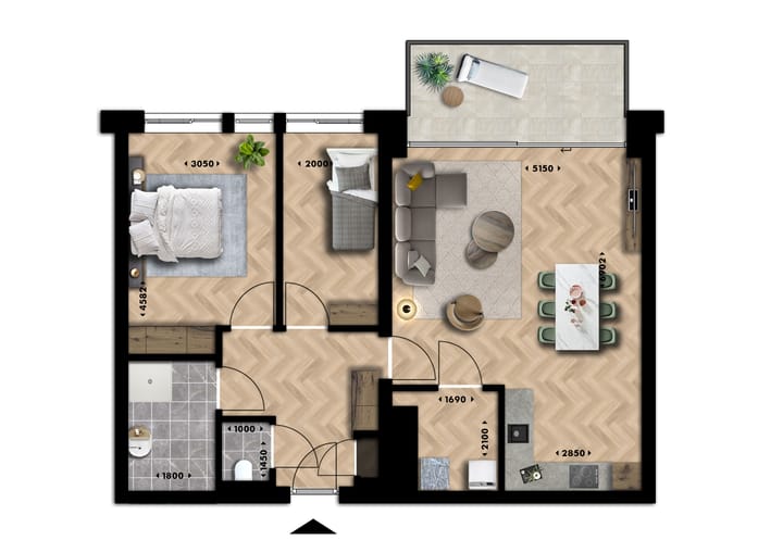 Foto 3 van Plaza Residences (Bouwnr. 68)