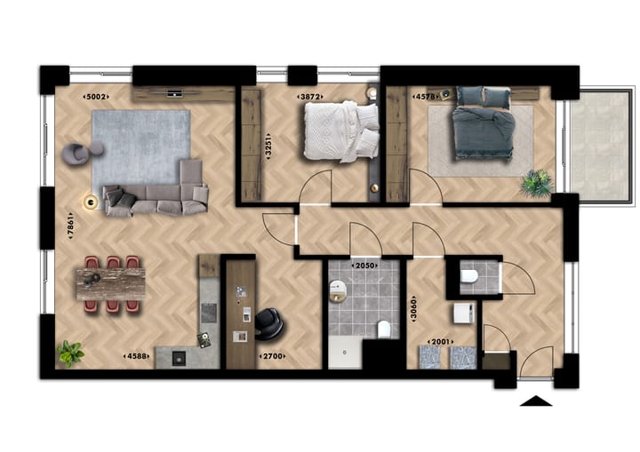 Photo 3 of Plaza Residences (Bouwnr. 20)