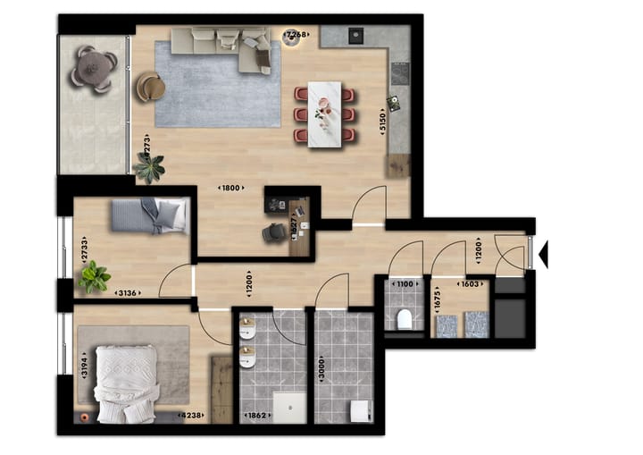 Foto 3 van Plaza Residences (Bouwnr. 37)