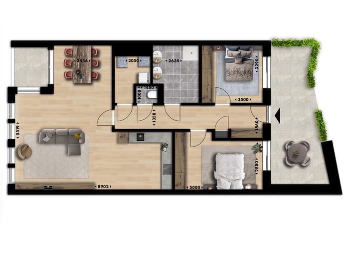 Foto 3 van Plaza Residences (Bouwnr. 3)