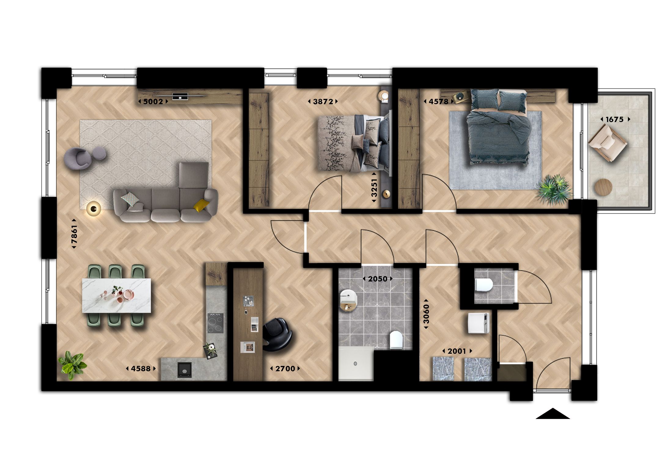 Foto 3 van Plaza Residences (Bouwnr. 48)