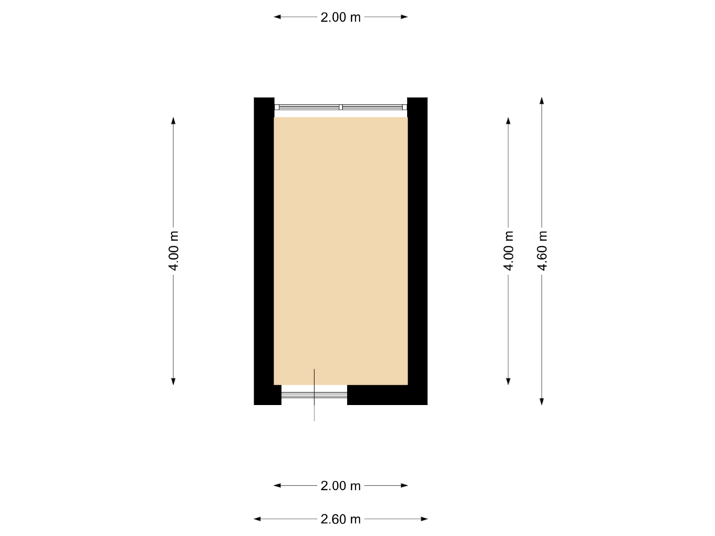 Bekijk plattegrond van Floor 1 van Sint Annadal 11-F