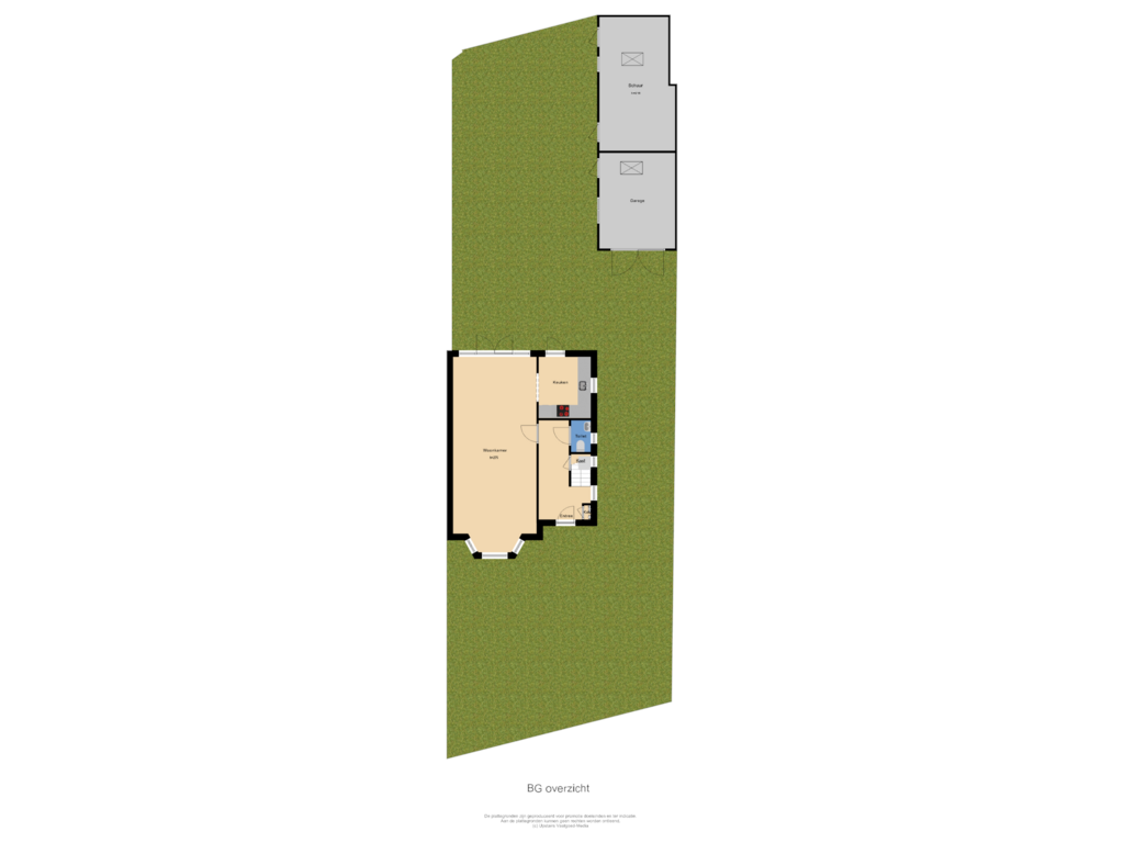 Bekijk plattegrond van BG overzicht van Vuursche Dreef 24