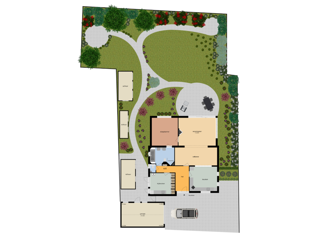 Bekijk plattegrond van TUIN van Oostakkers 9