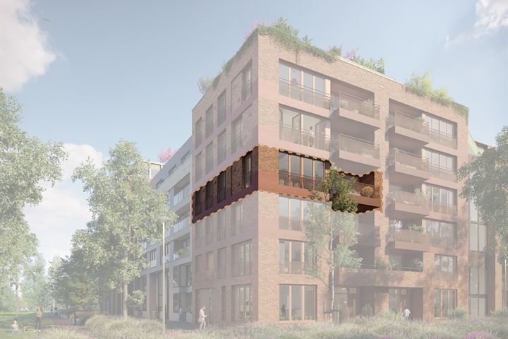 View photo 1 of De Nieuwe Defensie blok 3B - Appartement XL (Bouwnr. 424)