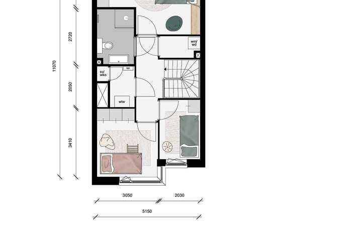 Bekijk foto 11 van De Nieuwe Defensie blok 3B - Tuinwoning (Bouwnr. 430)