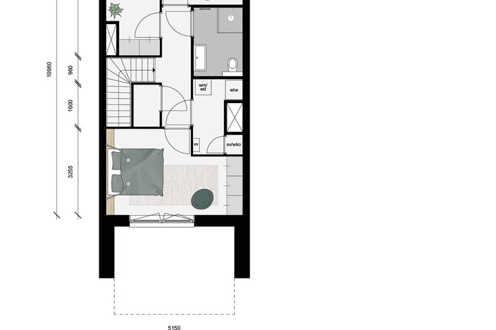 Bekijk foto 11 van De Nieuwe Defensie blok 3B - Tuinwoning (Bouwnr. 456)