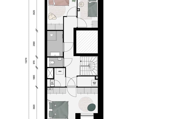 Bekijk foto 11 van De Nieuwe Defensie blok 3B - Tuinwoning (Bouwnr. 399)