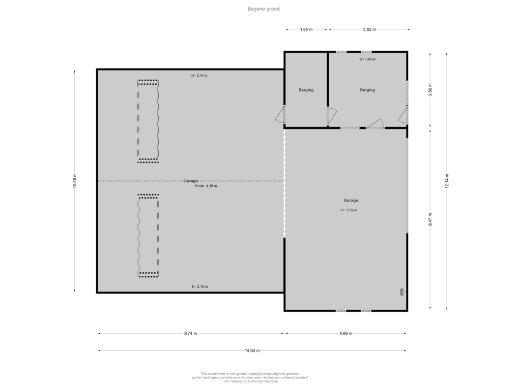 Bekijk plattegrond van Garage van Barneveldseweg 156