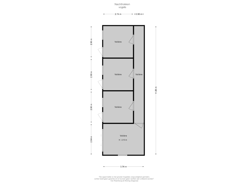 Bekijk plattegrond van Berging van Barneveldseweg 156