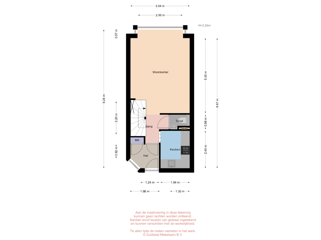 Bekijk plattegrond van Langenhorst 367 - 3e verdieping van Langenhorst 367