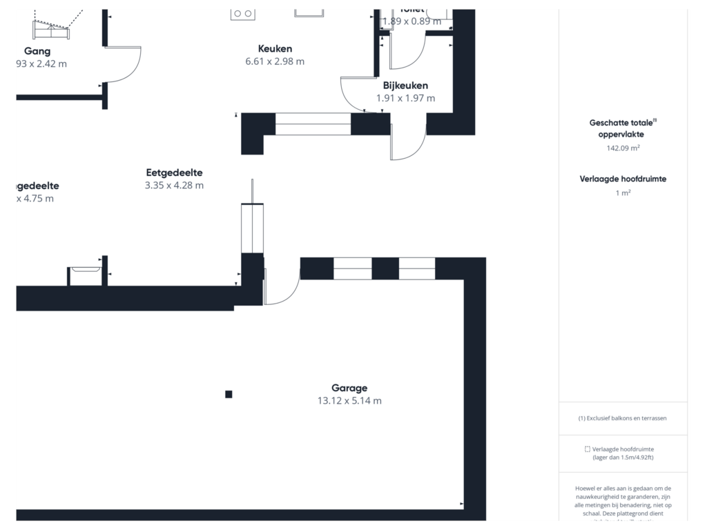 Bekijk plattegrond van Begane grond van Donze Visserstraat 123