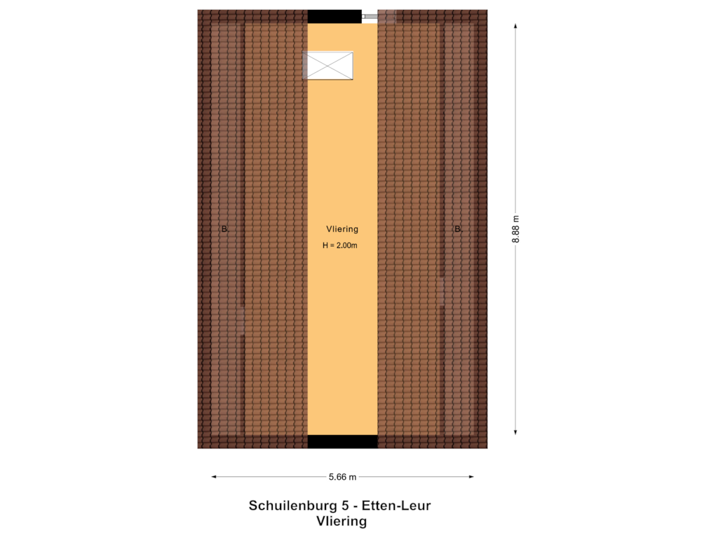 Bekijk plattegrond van Vliering van Schuilenburg 5