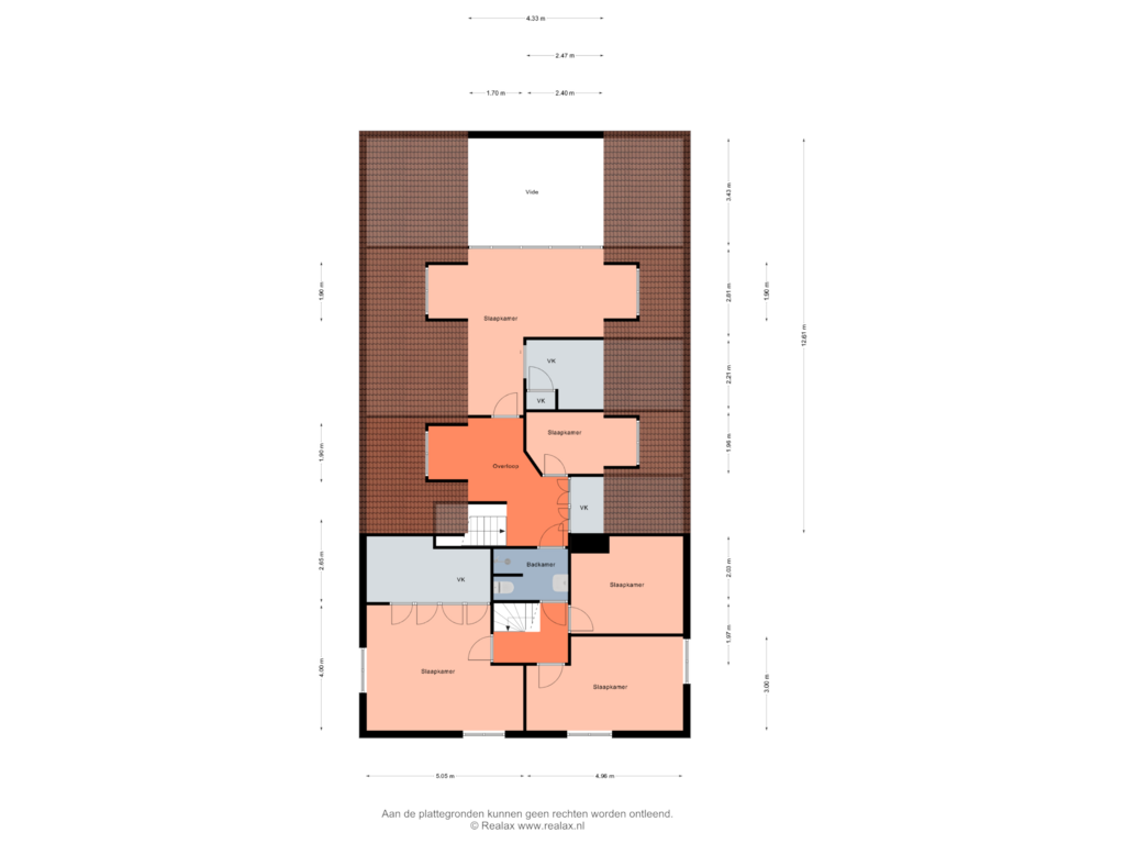 Bekijk plattegrond van Verdieping van Drosteweg 9