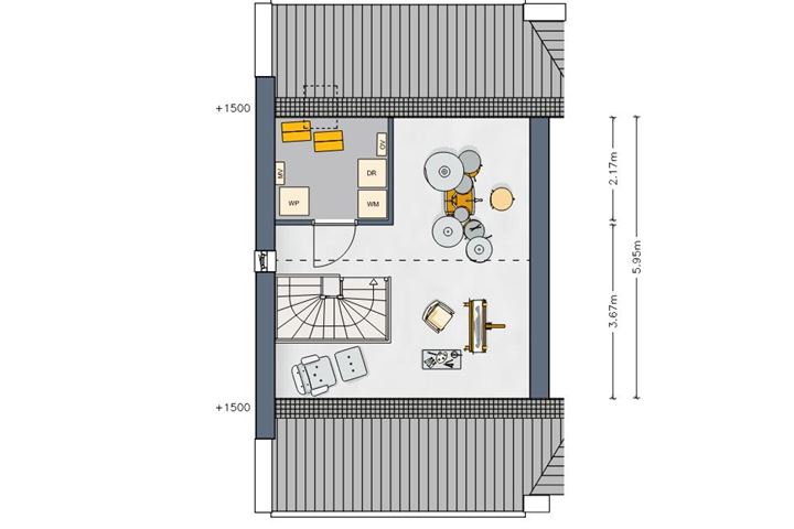 Bekijk foto 5 van Twee-onder-een-kapwoningen (Bouwnr. 1)