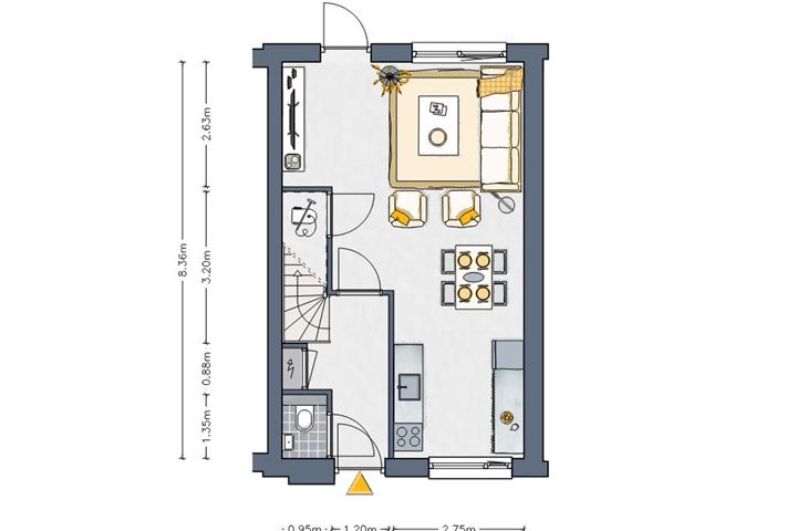 View photo 3 of Hoekwoning met topgevel (Bouwnr. 16)