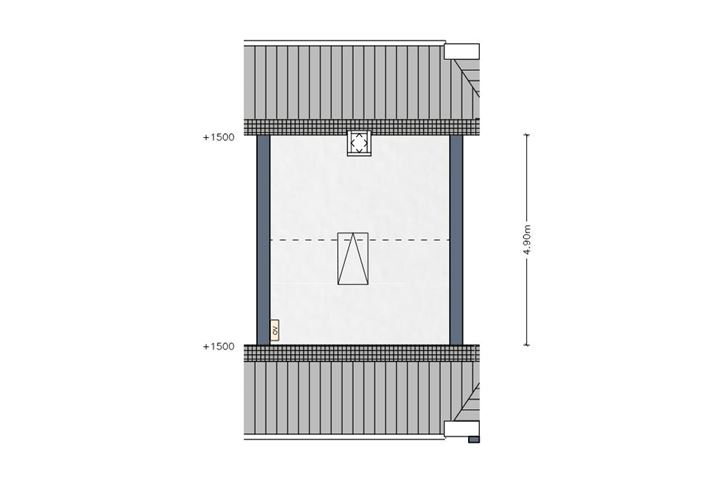 View photo 5 of Tussenwoning (starter) (Bouwnr. 15)