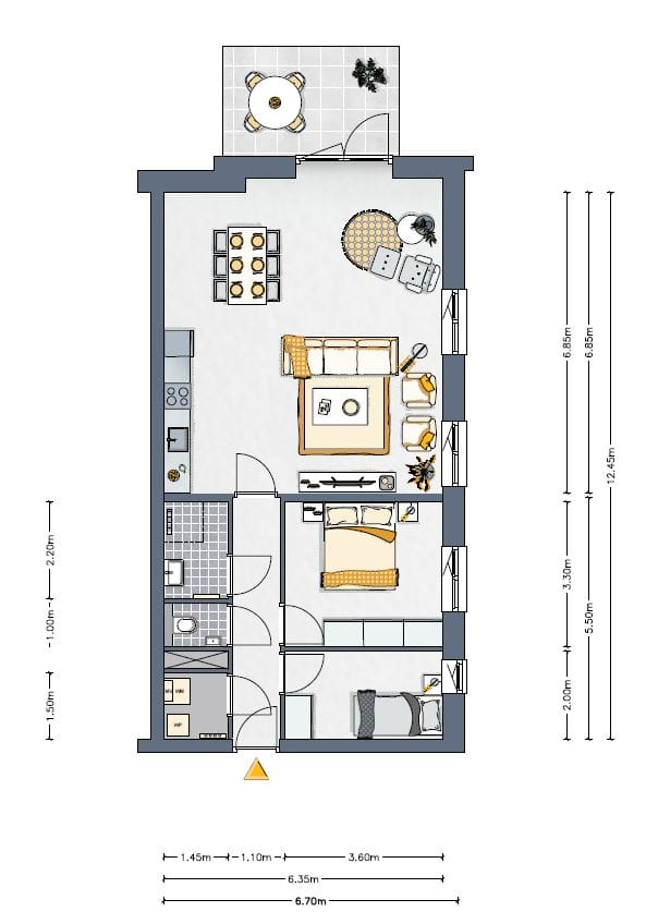 Appartement type A (Bouwnr. 11), Hilvarenbeek, 5081XZ, Noord-Brabant, Nederland  