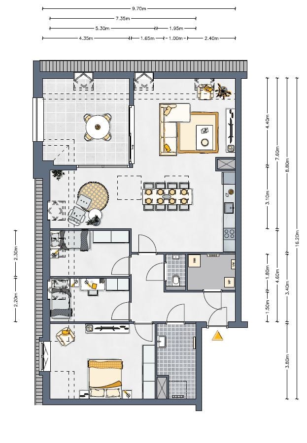 Appartement type E (Bouwnr. 31), Hilvarenbeek, 5081XZ, Noord-Brabant, Nederland  