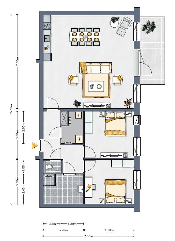 Appartement type D (Bouwnr. 9), Hilvarenbeek, 5081XZ, Noord-Brabant, Nederland  