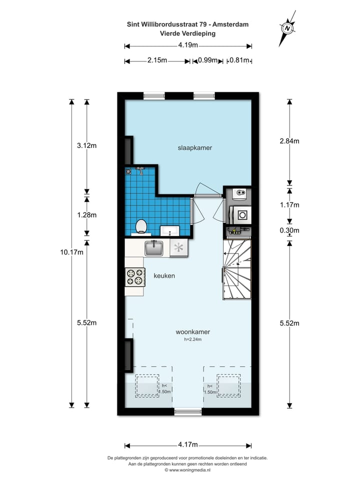 Foto 30 van Sint Willibrordusstraat 79-4
