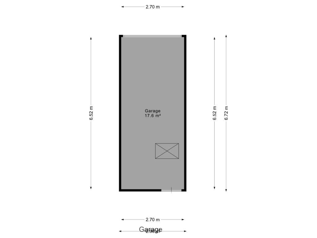 Bekijk plattegrond van Garage van Spoorstraat 32