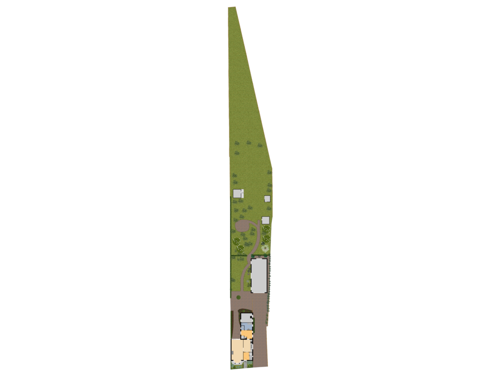 View floorplan of Begane grond Tuin of Helvoirtsestraat 43