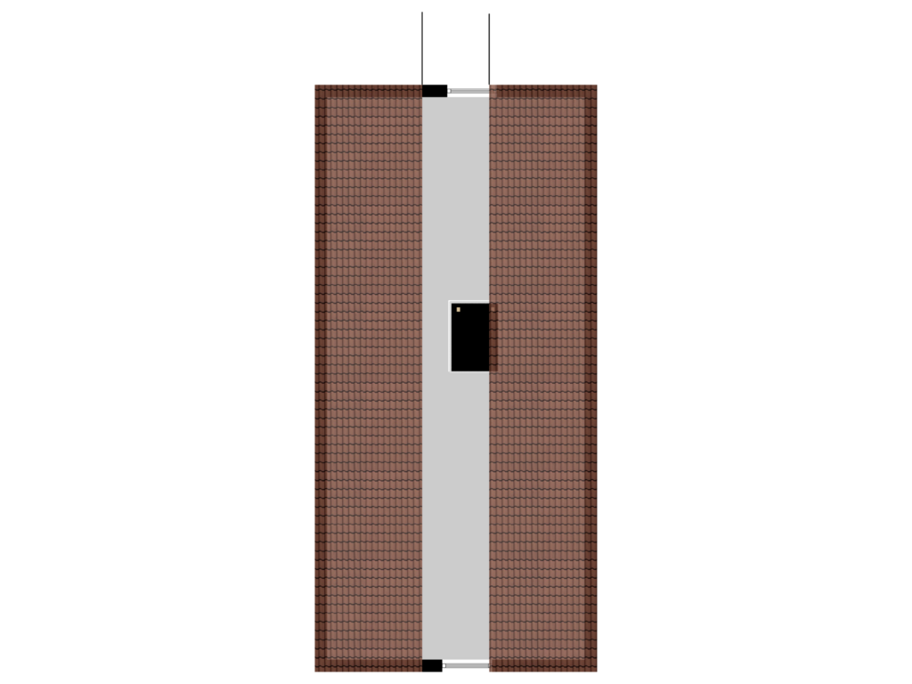 View floorplan of Zolder of Helvoirtsestraat 43