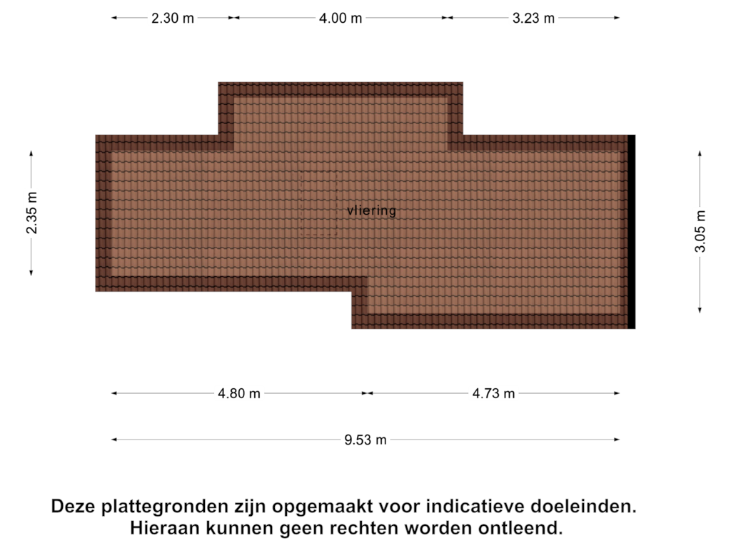 Bekijk plattegrond van Vliering van Vlessendijk 14