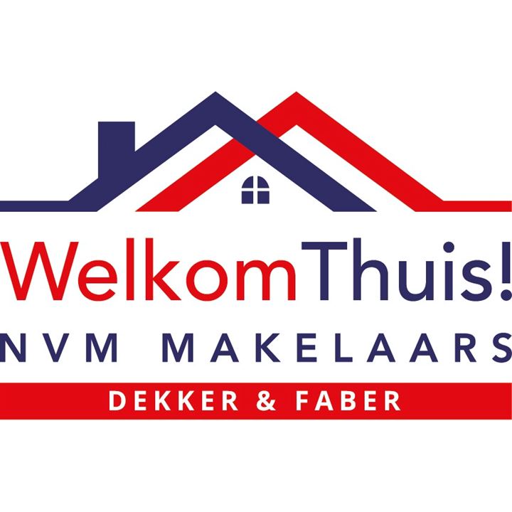 Welkom Thuis! NVM makelaars - Dekker & Faber logo